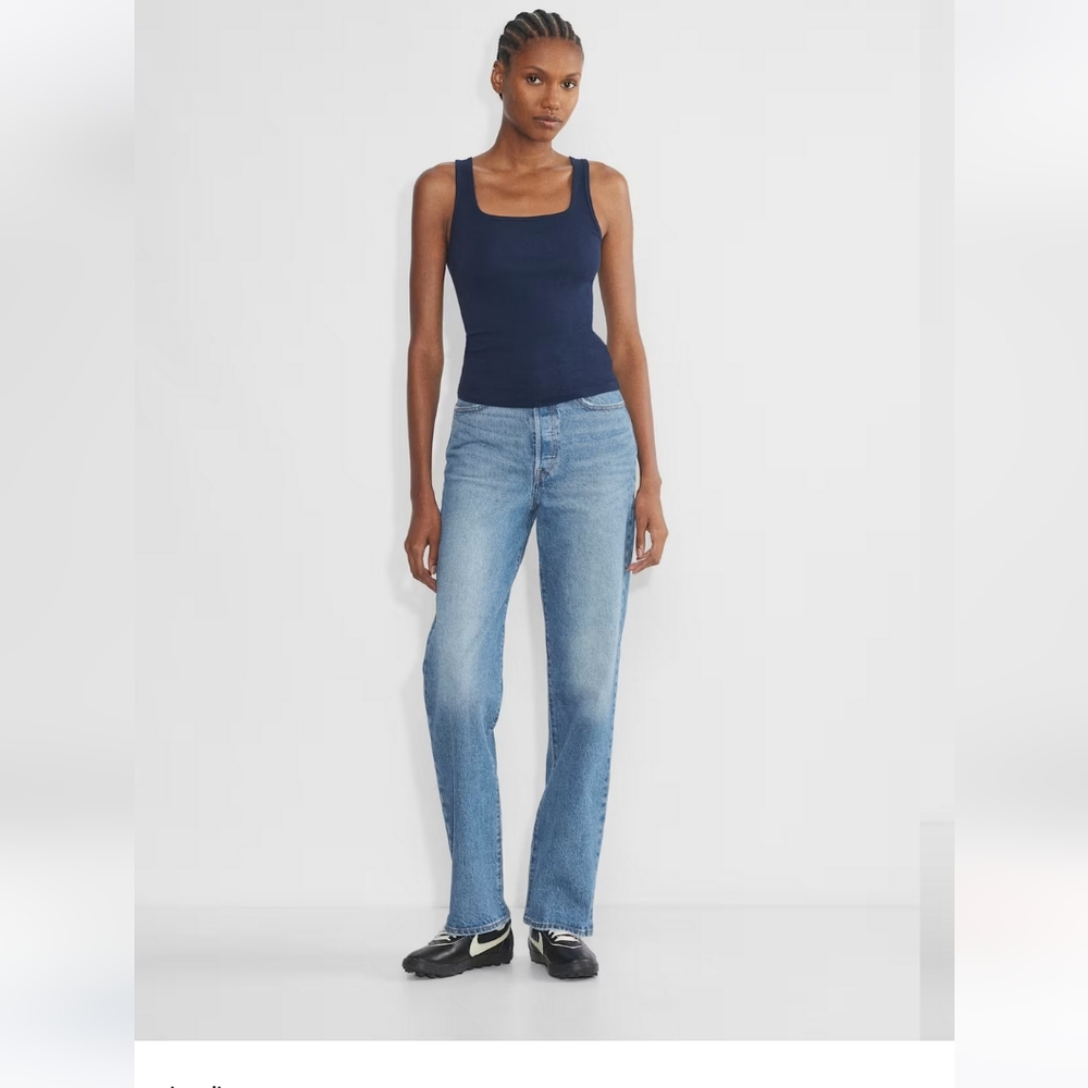 NWT Levi's Ribcage Full Length Jeans SIZE 24